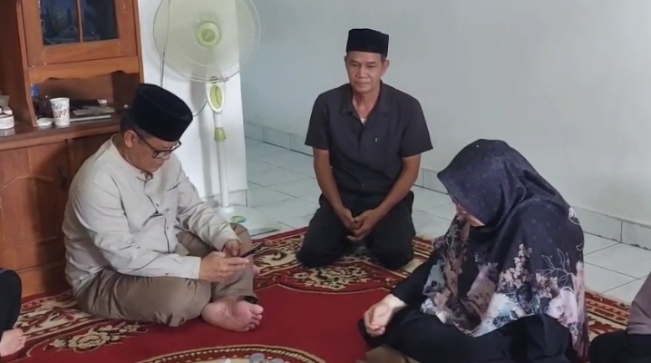 Prajurit yang tewas arkibat longsor di Jawa Barat.